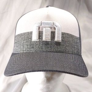 Travis Mathew Gray and White Golf Hat NWOT